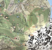 85 Mappa sentieri Moregallo da Valmadrera